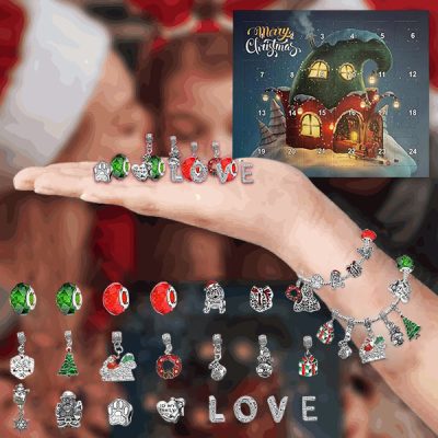 Sada náramků pro DIY vánoční adventní kalendář | ADVENTBRACE