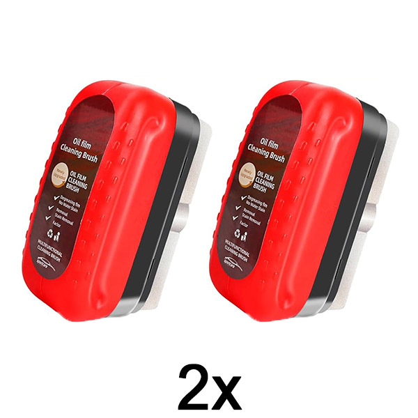 2x Čisticí nástroj na skleněné povrchy | CISTARA