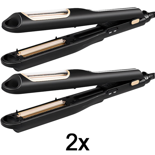 2x Automatická krepovací žehlička na vlasy CRIMMASTER