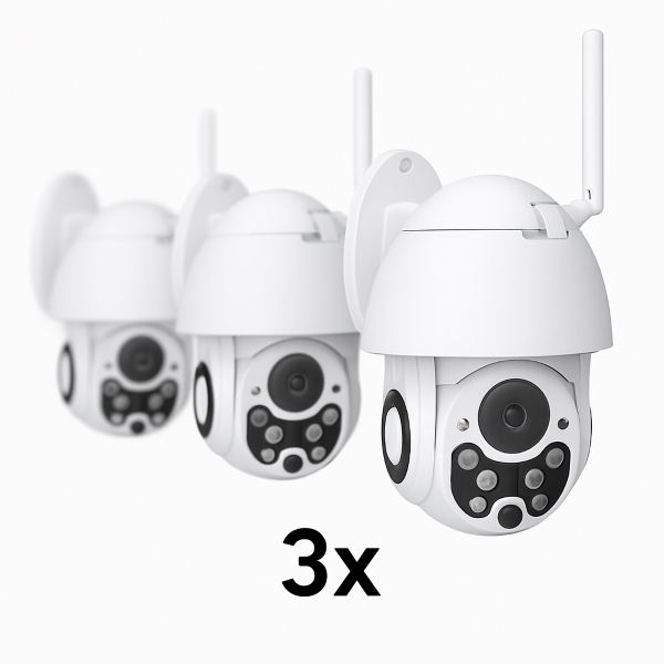 3x Venkovní a vnitřní bezdrátová kamera | DIGICAM