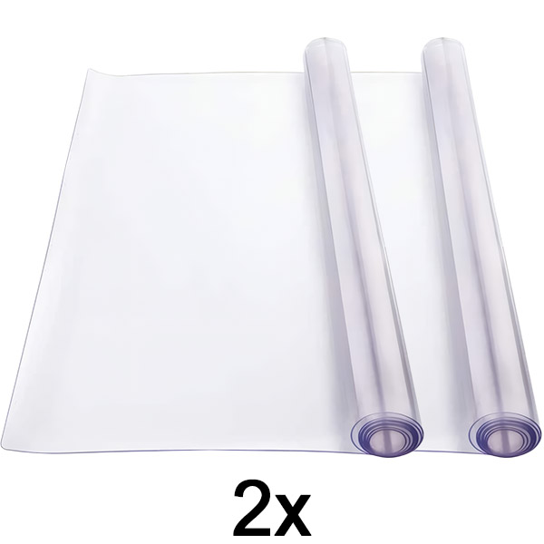 2x PVC potah na stůl (90×160 cm) | DURACOVER
