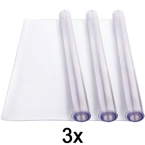 3x PVC potah na stůl (90×160 cm) | DURACOVER