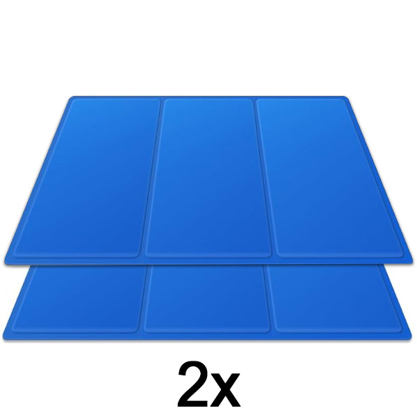 2x Chladicí podložka pro domácí mazlíčky (90x50cm) | PAWCHILL