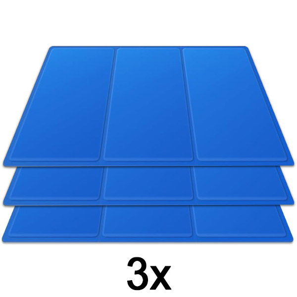 3x Chladicí podložka pro domácí mazlíčky (90x50cm) | PAWCHILL