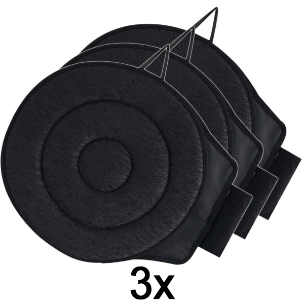 3x Polštářek na otočné sedadlo | SPINPAD