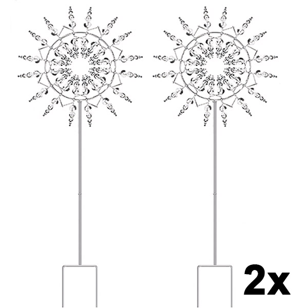 2x Zahradní kouzelný kinetický větrný mlýn | WINDARA