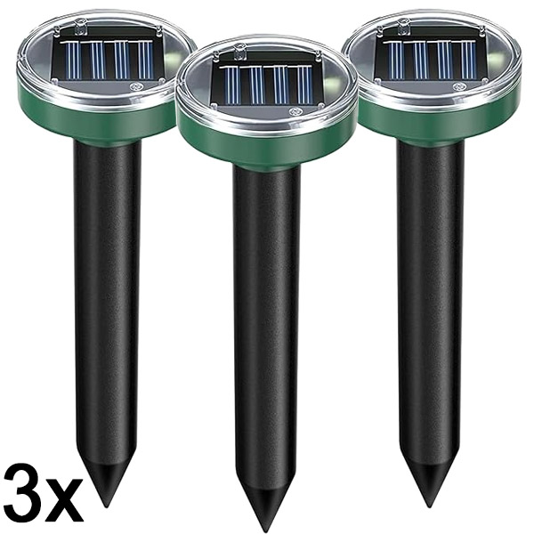 3x Solární odpuzovač škůdců | SOLGUARD