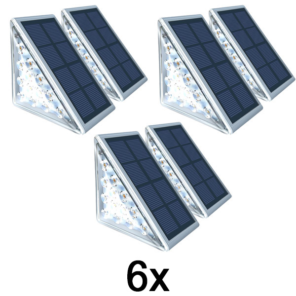 3x Vodotěsná solární lampa (2ks) | LUMOSTEP