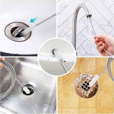 Flexibilní kartáč na ucpané odpady a potrubí | DRAINOVA